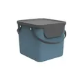 Rotho Müllsystem  Albula ¦ blau ¦ Kunststoff ¦ Maße (cm): B: 39,8 H: 35,8 T: 33.9