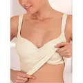 Viania Set: Unterhemd Bügel-BH-Hemd beige 75