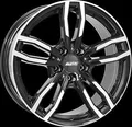 18 Zoll Alufelge ALUTEC DRIVE 18"x8,0" 5x112 PCD ET30 66,6mm Felge Schwarz Frontpoliert