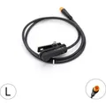 windmeile | PAS KM-DH SSP Sensor Pedalsensor, Waterproof 3-Pin Julet Links, PAS Sensor, PAS Systemassistent, E-Bike Elektro Fahrrad Pedelec 24V/36V... - Schwarz