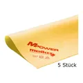 Microfasertuch Meiko MPower gelb 40x40 cm - Waschbecken 5er Pack, zur streifen- und fusselfreie Reinigung 966720-001-5
