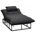 CLEMENTO Bona Loungeliege Hoch Aluminium/Sunbrella - anthracite