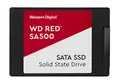 WD Red SA500 NAS SATA SSD WDS500G1R0A Solid-State-Laufwerk, 500 GB, intern, 6,3 cm (2,5 Zoll), SATA 6 Gb/s