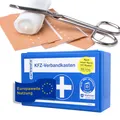 Verbandkasten Classic mit Malteser ErsteHilfeSofortmaßnahmen, DIN 13164, blau