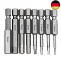 CODIRATO 8 Stück Torx Schraubendreher Bits Set Magnetische Schraubendreher Kit