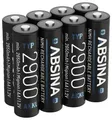 Absina Mignon (AA)-Akku NiMH 1.2V 8St.