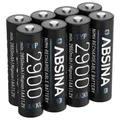 8er Multipack Absina Mignon (AA)-Akku NiMH 1.2 V 8 St.