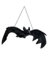 Horror-Shop Dekoobjekt Schwarze Fledermaus als Deko aus Vinyl 26 x 9 cm
