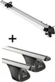 Fahrradträger Bike Pro + Dachträger VDP kompatibel mit für Mitsubishi L200 Double Cab 4 Türer 2006-2015