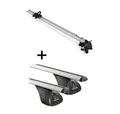Fahrradträger BikePro+Dachträger VDP für Mitsub. L200 Double Cab4Tür 06-15