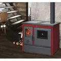Møby24 Küchenofen Holzherd Kaminofen Herd Gusseisen 11,91KW BimSchV2 EEK A+ 150mm Bordeux