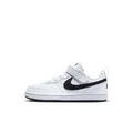 Nike Unisex Kinder Court Borough Low Recraft (Ps) Sneaker, White Black, 32 EU