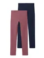 NKFVIVIAN 2P Legging L NOOS 13205781, Deco Rose/Packed with Dark SAP, 110/116