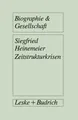 Zeitstrukturkrisen Siegfried Heinemeier