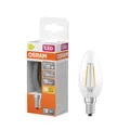 Osram LED Retrofit CLASSIC B in B-Form, LED-Lampe, Glas, klar, 1,8 W, 250 lm, 2700 K, CRI 80