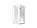 Glaszentrum Hagen Eckdusche Glaszentrum Hagen - 80x100x80x195 cm - Ares U-Duschkabine Dusche Dusch