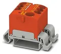 Phoenix Contact PTFIX 10/6X4-NS35A RD Verteilerblock, 7 Anschlüsse, 800V, 57A, r