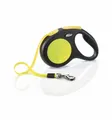 Flexi Hundeleine New Classic M neongelb, Gurt