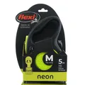 Nobby® Hunde flexi NEW NEON Gurt M Gelb 5 Meter