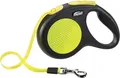 Flexi rollijn neues neon band schwarz gelb
