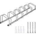 Tectake Fahrradständer  Aus Rostfreiem Stahl Für Reifenbreiten Von 35   60 mm  161 x 28 50 x 26 cm Silber