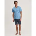 CALIDA Shorty Relax Streamline (2 tlg) mit V-Ausschnitt grün XL (56)