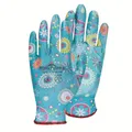 Scheibler Workwear – Gartenhandschuhe Flower – Handschuhe für Gartenarbeit – Arbeitshandschuhe hochelastisch & griffig – verfügbar in den Größen 9 (Bunt)