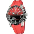 Festina Silikon Herren Uhr Armbanduhr rot Elegant Sport D2UF23000/6 - Rot