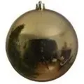 Kaemingk Weihnachtsbaumkugeln Bruchfest  14 cm 1 Stueck HellGold Glanz
