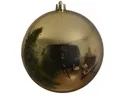 Kaemingk Weihnachtsbaumkugel Weihnachtsbaumkugeln bruchfest Ø 14 cm 1 Stück hellgold glanz
