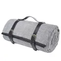 BUTLERS Picknickdecke Wanderlust (150 x 200 cm) wasserdichte, gepolsterte Campingdecke, faltbar mit Tragegriff. Waschbar, isolierte Strandmatte, für Park, Garten, Outdoor.