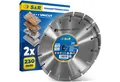 S&R Diamanttrennscheibe Professional, Diamant-Trennscheibe zum Trennen von Baumaterialien, Ø 230 mm, Beton, Naturstein, Stein, Ziegel, Mauerwerk, hohe Standzeit