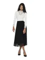 ONLY A-Linien-Rock ONLLAVINA aus Chiffon