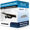 AUTO HAK Anhängekupplung starr passend für Mercedes M-Klasse 02.1998-06.2005 neu
