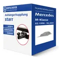 Auto Hak Anhängerkupplung starr für MERCEDES M-Klasse Typ W163 AHK