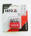 YATO YT-2812 Schraubendreher-Bit-Set PH 2/3 Flach 8/10