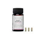 sovita Haar Komplex Kapseln mit Hirseextrakt & Biotin | Mit Kupfer, Selen & Schwarzem Pfeffer zur Unterstützung von Haaren, Haut & Bindegewebe | Nahrungsergänzung | 90 Kapseln
