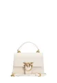 Pinko Love One Top Handle Mini Light, Damen-Tasche, Einheitsgröße, Z14q_Seide-Antik-Gold, Einheitsgröße