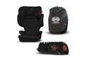 HEYNER Autokindersitz faltbarer Kindersitz mit Isofix + Tasche und 14-Fach verstellbarer, ab: ab 4 Jahren, (1-tlg)