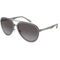 Emporio Armani EA2145 Herren-Sonnenbrille Vollrand Pilot Metall-Gestell, grau