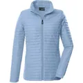 Steppjacke "Damen Steppjacke OOGS 2", Damen, Gr. 44, blau (hellblau), Oberstoff: 100% Polyamid, Futter: 100% Polyamid, Wattierung: 100% Polyester, G.I.G.A. DX BY KILLTEC, sportlich, Jacken, Ultraleichte Damen Steppjacke, dünn gefüttert, fällt kleiner aus