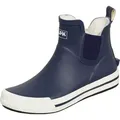Damen-Halbstiefel Momo dunkelblau/weiß Gr. 41 - Blau - 41