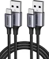 UGREEN USB C Kabel 2 Stück USB auf USB C Kabel Nylon Geflochten USB C Ladekabel