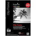 Seco DIN A5 Cliprahmen Transparent Clip A5 14,8 (B) x 21 (H) cm