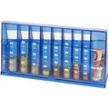 HMF 4710-05 Münzsortierer Euro Spardose 24 x 5 x 12 cm Blau