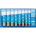 HMF 4700015 Münzzähler Spardose Sammeldose blau