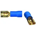 Sinuslive Flachstecker 2,8mm blau für Kabel 2,5mm2 - 4mm2 10 Stück