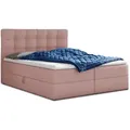 Sofnet Boxbett, Pink, Textil, H3, Rechteckig, 160x200 cm, Schlafzimmer, Betten, Boxspringbetten