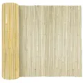 Sol Royal Sichtschutzzaunmatten Hell Glänzender Split Bambus Sichtschutz SolVision B33, 140x600cm, Zaun Bambusmatte Gartensichtschutz Balkon Witterungsbeständig beige 600 cm x 140 cm