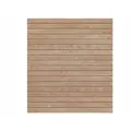 Woodtex Sichtschutzelement Bohlenset für Steckzaunsystem GARDO XL DIY Lärche 180 cm x 194 cm